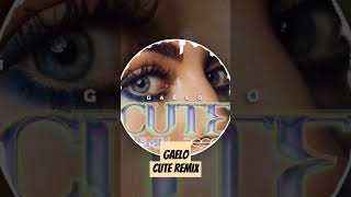 Gaelo  Cute Remix Ft McAese short shorts feed fypシ゚viral reels parati music [upl. by Eide]