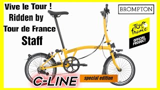 Brompton C Line special edition  Tour de France 2024 official product [upl. by Jaquelyn]