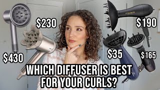 How to Pick the Best Curly Hair Diffuser from 35 to 430  Comparison Review [upl. by Lesirg]