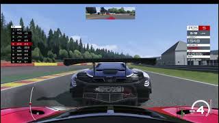 GT3 race at SpaFrancorchamps McLaren 650S GT3 [upl. by Akeme]