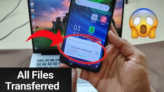 Mobile Se Laptop Me File amp Video Transfer Kaise Kare  Working 100 [upl. by Ahsinam]