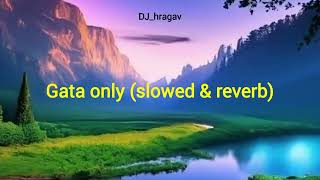 Gata only  slowed amp reverb  djhragav [upl. by Nottarts201]