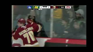 Acadie Bathurst Titan Cory MacGillivray scores short handed in Playoffs versus Mooseheads [upl. by Zeba118]