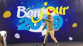 Bonjour 2019   DJ Ramatoulaye face au public de Bingerville [upl. by Noved]