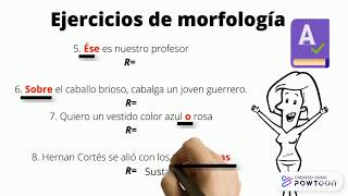 Reglas gramaticales y ortográficas “Ejercicios de morfología y ortográficos “ [upl. by Eseilana755]