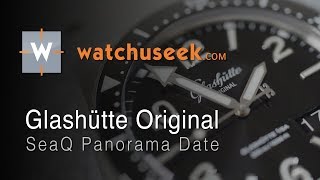 Glashütte Original SeaQ Panorama Date  Review [upl. by Sharlene605]