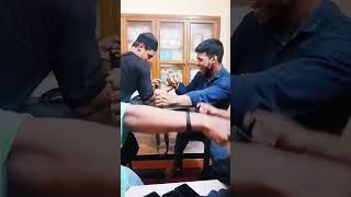 Faisal lx Vs abdullahshortsfeed ytshort trendingshorts viralarmwrestling [upl. by Pawsner]