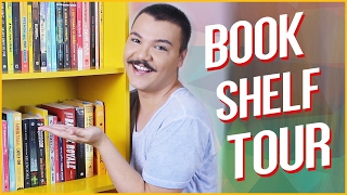 BOOKSHELF TOUR 2017  Bigode Literário [upl. by Eeldarb413]