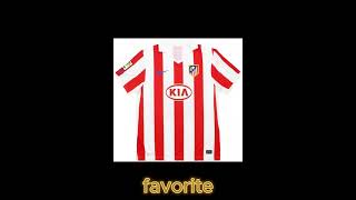 ALL of Atlético Madrid home kitsloscolchoneros atleticomadrid losrojiblancos griezmannlosindios [upl. by Llorre]