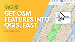 How to get features from OpenStreetMap into QGIS [upl. by Acnoib]