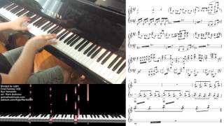 FF XIII Battle Theme  Blinded by Light v2  Piano wsheets [upl. by Angelle449]