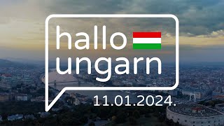 hallo ungarn  Kurznachrichten am 11012024 [upl. by Ynamreg]