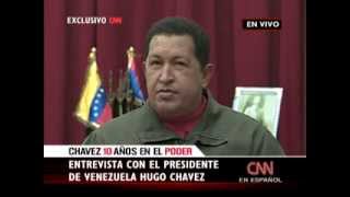 Entrevista de Patricia Janiot con Hugo Chávez  Parte 1 [upl. by Atteselrahc77]