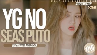 The Capopers Generation  SOMI  YG No Seas Pto Parodia de What You Waiting For [upl. by Dorene718]