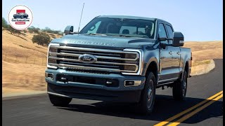 2023 Ford F250 Super Duty Review Now With Even More Muscle [upl. by Jit]