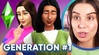 Trying to become the FASTEST sims player  Speed Legacy part 1 The Sims 4 [upl. by Siuqaj]