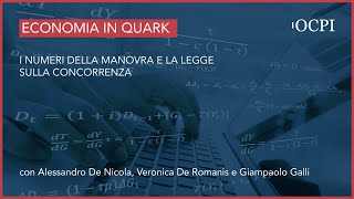 L’Economia in Quark – I numeri della manovra e la legge sulla concorrenza [upl. by Airamana131]