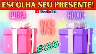 📢 Escolha uma caixa surpresa na cor Rosa ou Roxa 🎁 Choose Your Gift 🎁 Elige Tu Regalo 🎁 [upl. by Jamill90]