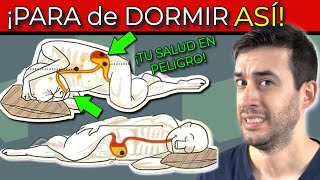 SORPRENDENTES BENEFICIOS de DORMIR del LADO IZQUIERDO El MEJOR LADO PARA DORMIR [upl. by Nylannej]