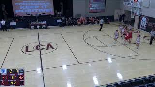 Layton Christian Academy High School vs Grantsville Frosh Womens Varsity Basketball [upl. by Ardnak]