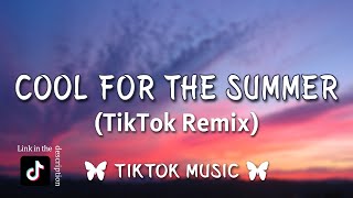 Demi Lovato  Cool for the Summer TikTok Remix Lyrics I can keep a secret can you [upl. by Richia419]