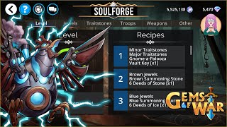 Gems of War In the Soulforge  Dread Captain Grim Virago Divinia BORK3000 [upl. by Ettebab]