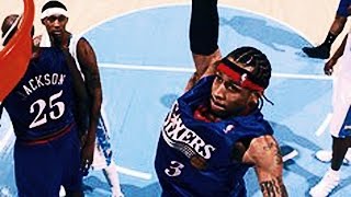 Allen Iverson Top 10 Career Dunks [upl. by Ertsevlis]