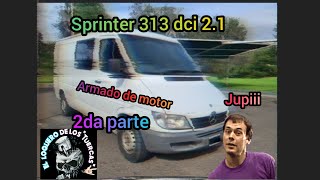 armado de motor sprinter 313 [upl. by Ynnig]