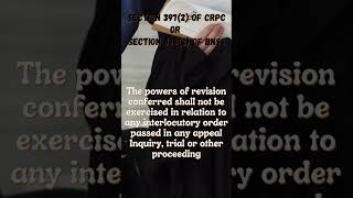 No Revision against an Interlocutory Order IA 438BNSS 397CRPC BNSS Criminalrevision [upl. by Cerf]