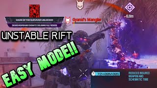 SOLO UNSTABLE RIFT on EASY MODE  least cheesy strat  Call of Duty Modern Warfare Zombies MWZ [upl. by Hennie]