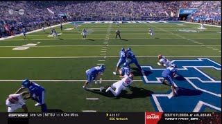 2024 USC vs Kentucky  TJ Sanders Sack [upl. by Thessa]