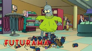 FUTURAMA  Season 1 Episode 6 Buttload Of Oil  SYFY [upl. by Shandee]