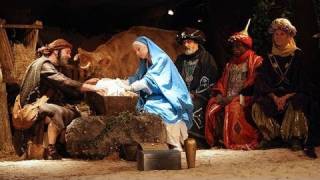 Atheists Vs Christians on Nativity Scene in California [upl. by Odlanra]