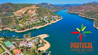 Lago Azul o lago encantado 🏞️ Blue Lake the enchanted lake 🛥️ Ferreira do Zêzere  4K UltraHD [upl. by Fineman]