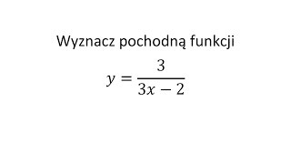 Pochodna funkcji jednej zmiennej cz22 Krysicki Włodarski przykład 661 [upl. by Trebreh]