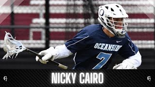 Nicky Cairo 2021 Lacrosse Highlights  Oceanside High School  Team 91 Long Island [upl. by Yecnahc]