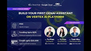 ✨WEBINAR RECAP BUILD YOUR FIRST GENAI ASSISTANT ON VERTEX AI PLATFORM [upl. by Anilram132]