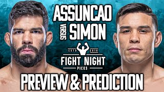 UFC Fight Night Raphael Assuncao vs Ricky Simon Prediction [upl. by Notnef28]