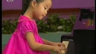 Piano Yu Pyol Mi  quotThe General and Childrenquot DPRK Music [upl. by Engdahl399]