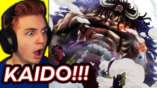 KAIDO REVEALED PEAK ANIME one piece reaction [upl. by Spears118]