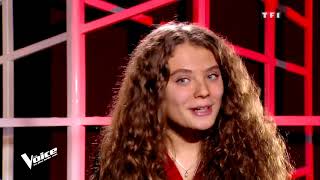 Maëlle Pistoia  Du casting aux auditions The Voice France 7 [upl. by Yornek958]