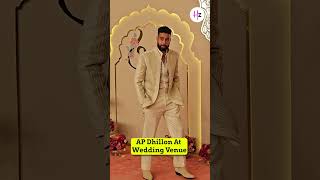 AP Dhillon At Ambanis Wedding Venue [upl. by Leaw]