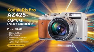 KODAK PIXPRO AZ425WH 20MP Digital Camera Reviewviews [upl. by Nylyahs]