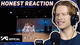 HONEST REACTION to BLACKPINK  Dont Know What To Do DANCE PRACTICE VIDEO MOVING VER [upl. by Nahij]