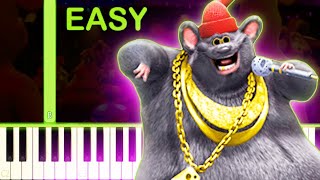 MR BOOMBASTIC  Biggie Cheese  EASY Piano Tutorial [upl. by Ssew881]