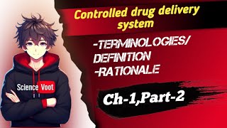 Controlled drug delivery system Terminologies and Rationale  Unit1 B pharma 7th semester [upl. by Berg]