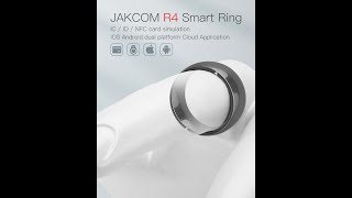 Jakcom R4 Anel Smart Ring Inteligente Nfc [upl. by Akiraa]