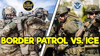 BORDER PATROL VS ICE  WHATS THE DIFFERENCE [upl. by Atiuqrahc]