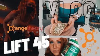 Lift 45 Orangetheory Fitness Class  What kind of chart to expect  Day in the Life vlog [upl. by Silvestro]