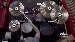 Zildjian K Custom Hybrid Cymbal Box Set Demo [upl. by Danyluk]